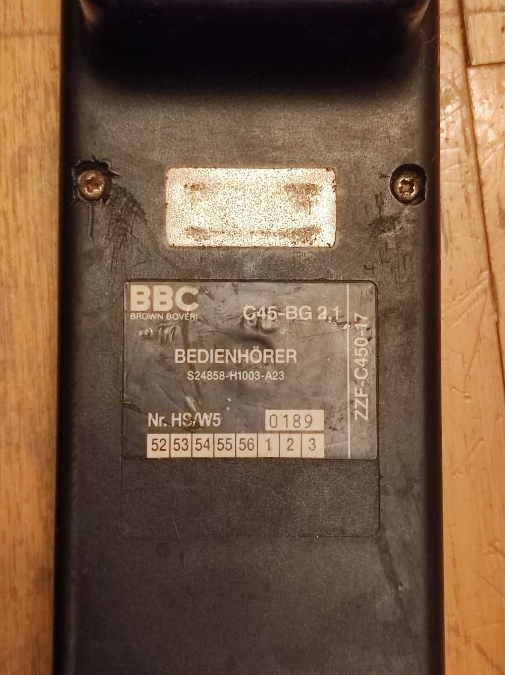 Słuchawka telefon komórkowy BBC C450 lata 90 Retro telefonia