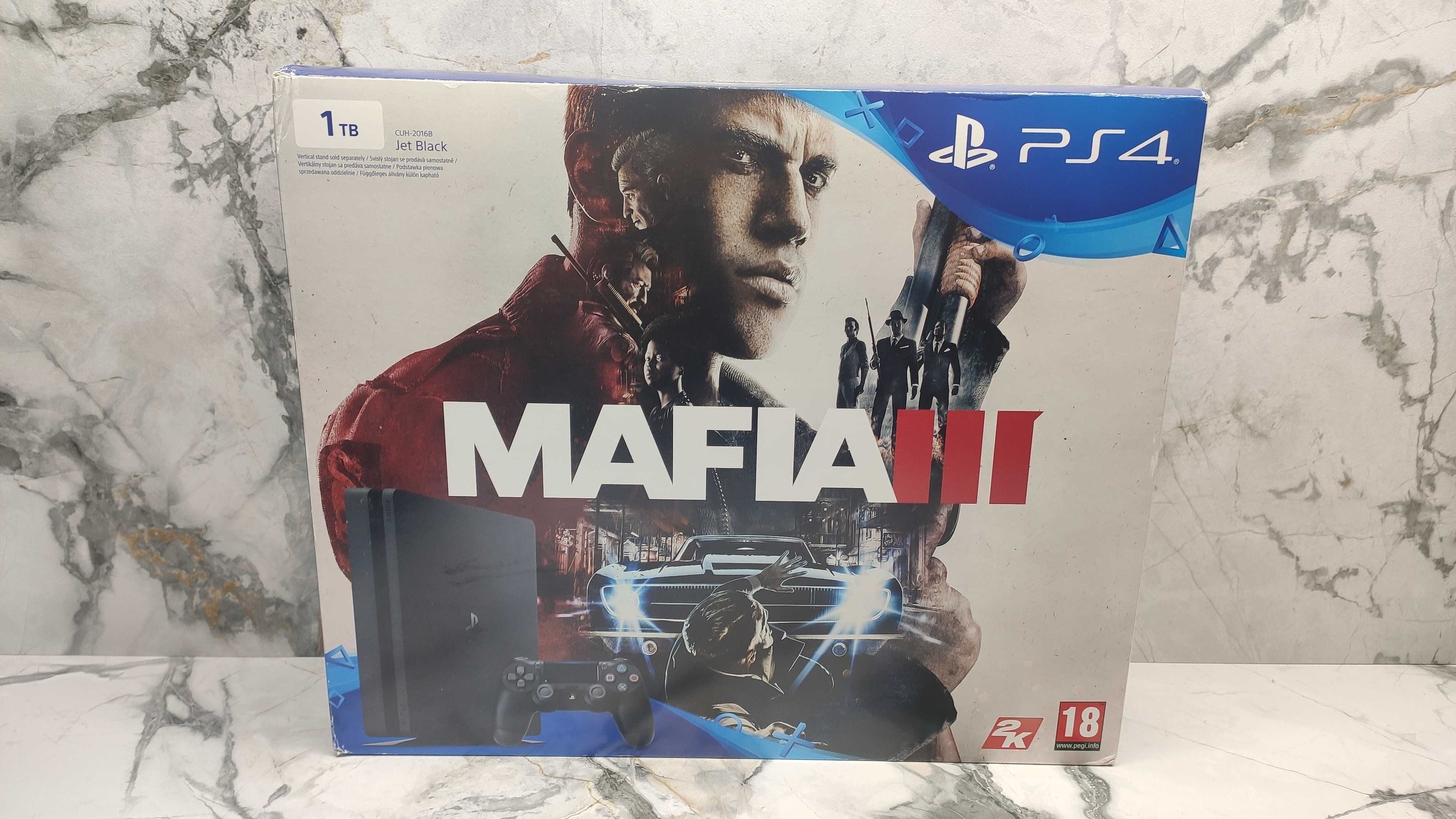 PlayStation 4 / PS4 Slim 1Tb Mafia III Idealna!