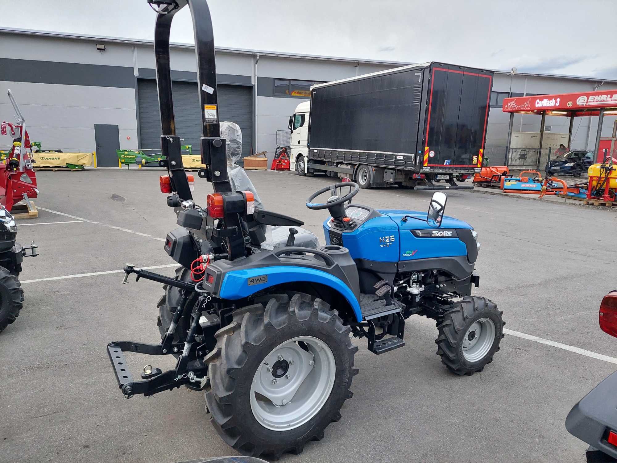 Ciągnik mini traktor Solis S 26 HST - napęd 4 WD - Duże rabaty !