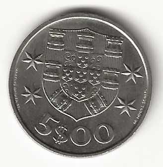 5$00 de 1985 Republica Portuguesa