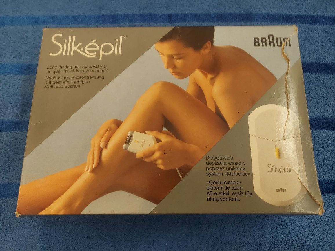 Depilator Braun Silk epil z 1997 roku