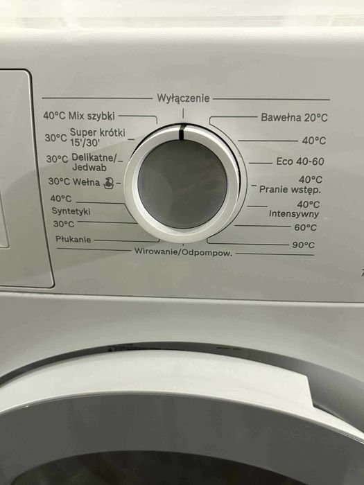 Sprzedam pralkę BOSCH Serie 2 WGE02400PL – 7 kg, 1400 obr/min jak nowa