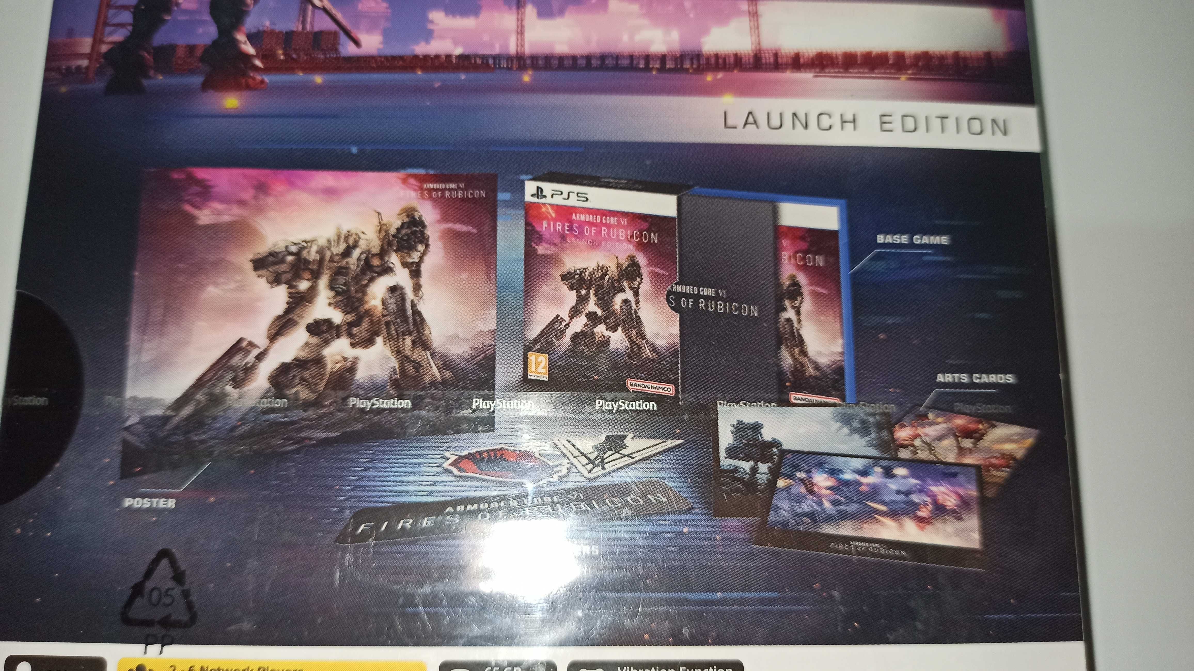 ps5 Armored Core VI Fires Of Rubicon Launch Edition NOWA! po polsku