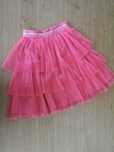 saia de tule com folhos, 8 anos