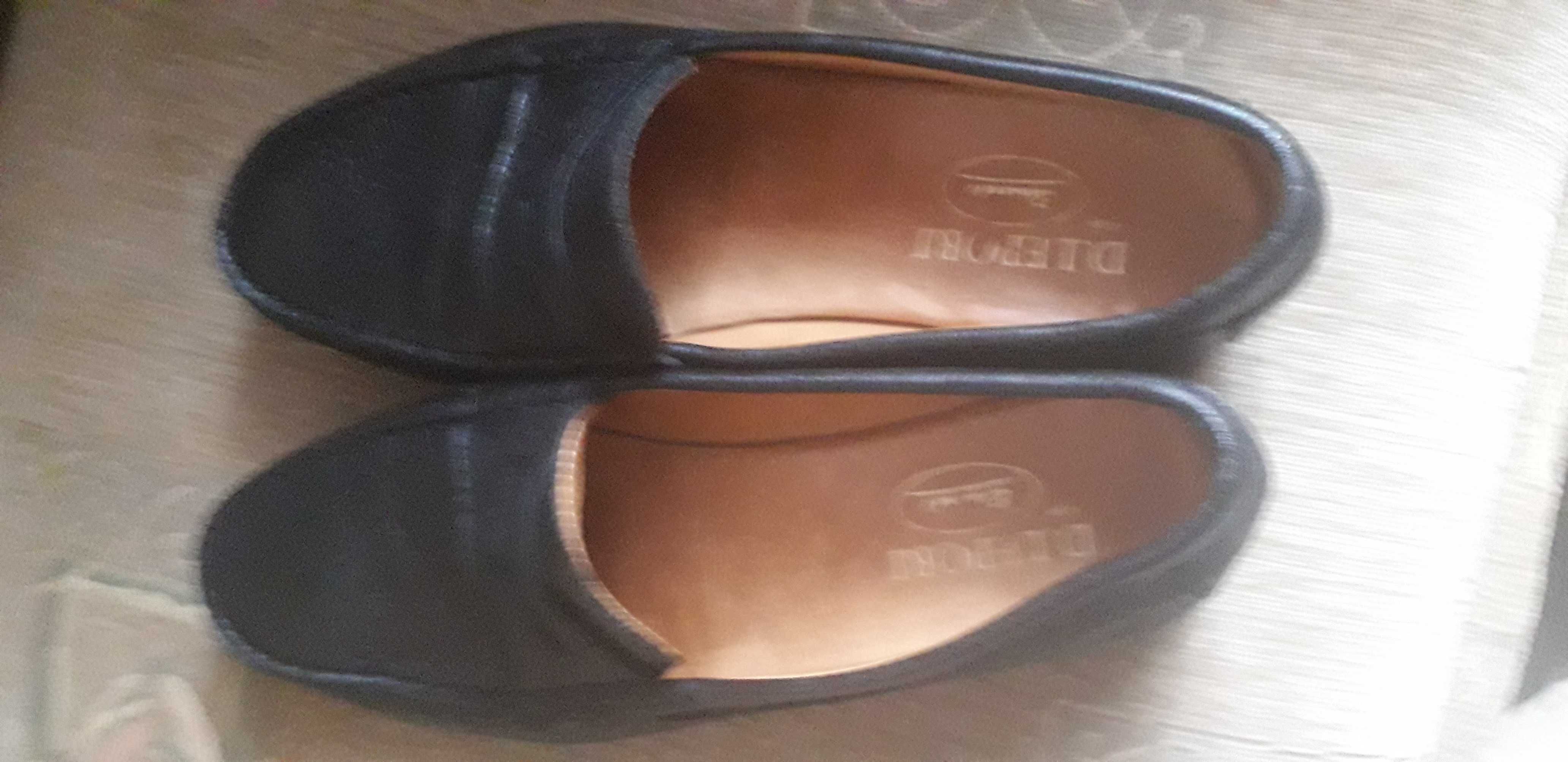 Buty skórzane Mokasyny 44