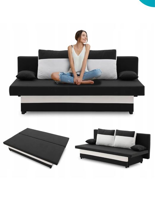 Kanapa SONY rozklkładana z pojemnikom