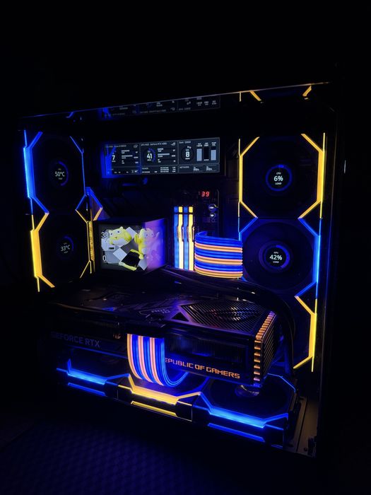 Komputer Gamingowy Ryzen 9950X / RTX 4090 / 128GB RAM DDR5 / Lian Li