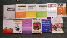 Lote 12 Livros de Gestão, Economia e Motivação