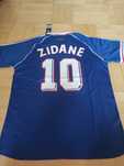 Koszulka retro Zidane Francja 98 rozmiar XXL