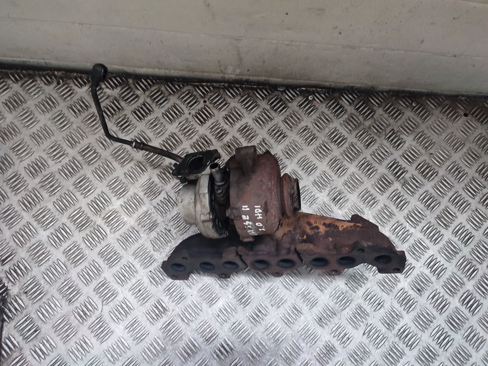 Fiat  Scudo II Citroen C8 Peugeot 807 2.0 HDI JTD turbina