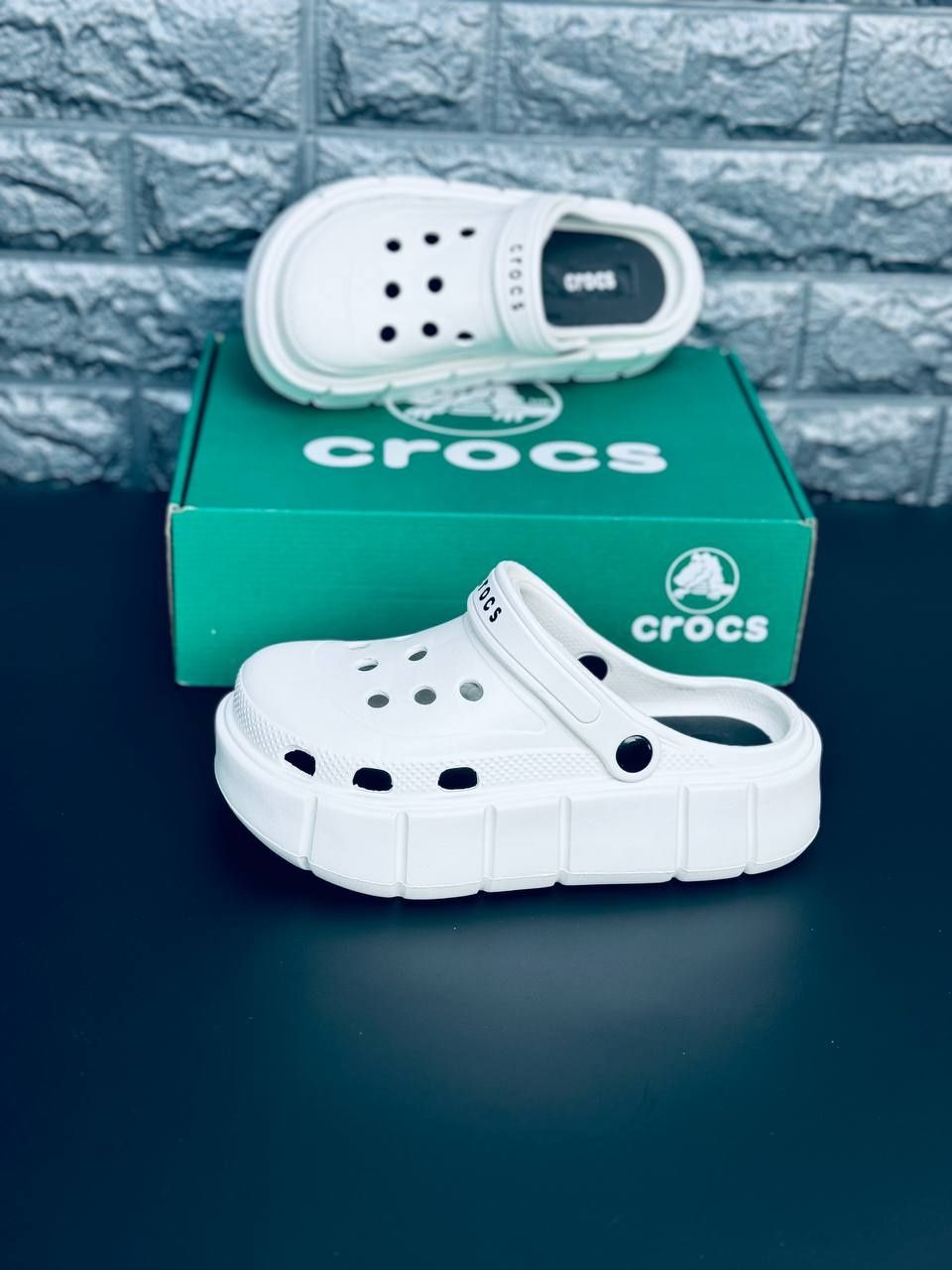 Женские Шлепанцы Crocs Белые Летние Шлепанцы Кроксы Жінояі Крокси