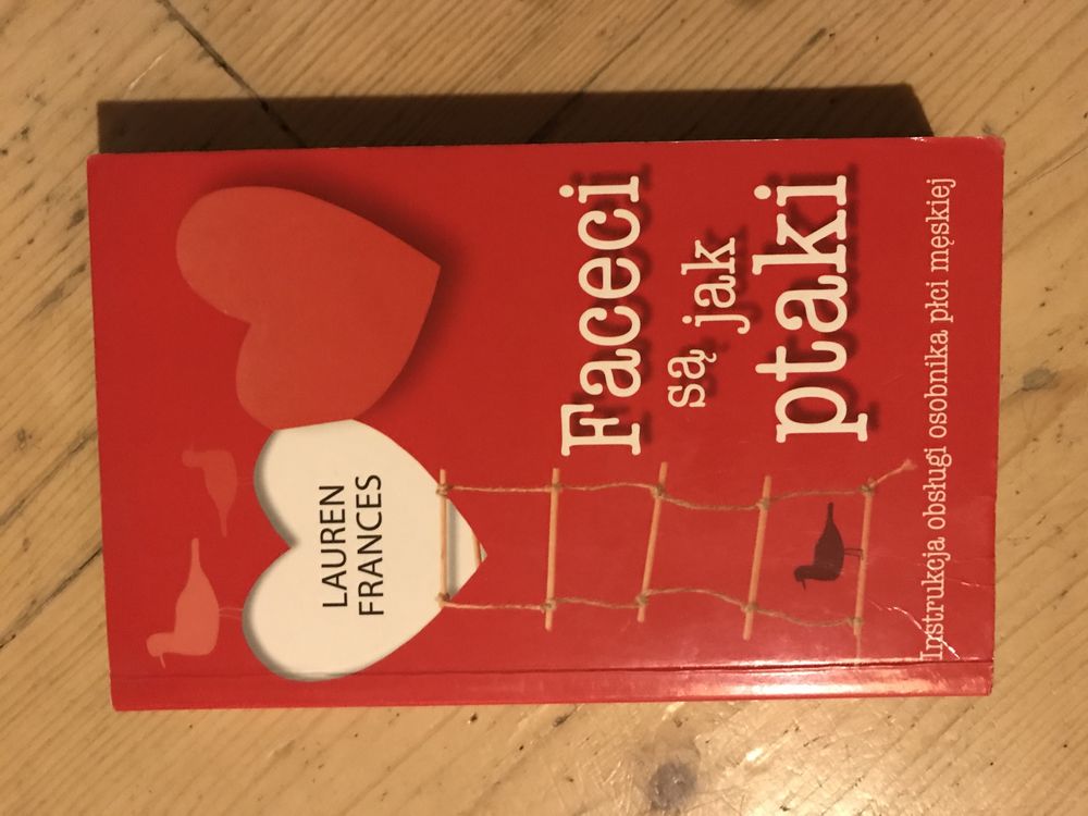 Książka Faceci są jak ptaki Lauren Frances miękka oprawa gjksiążki