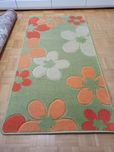 Dywan w kwiaty 150-80 cm.