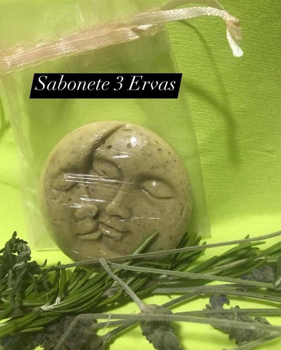 Buda, com flor de Lótus sabonetes