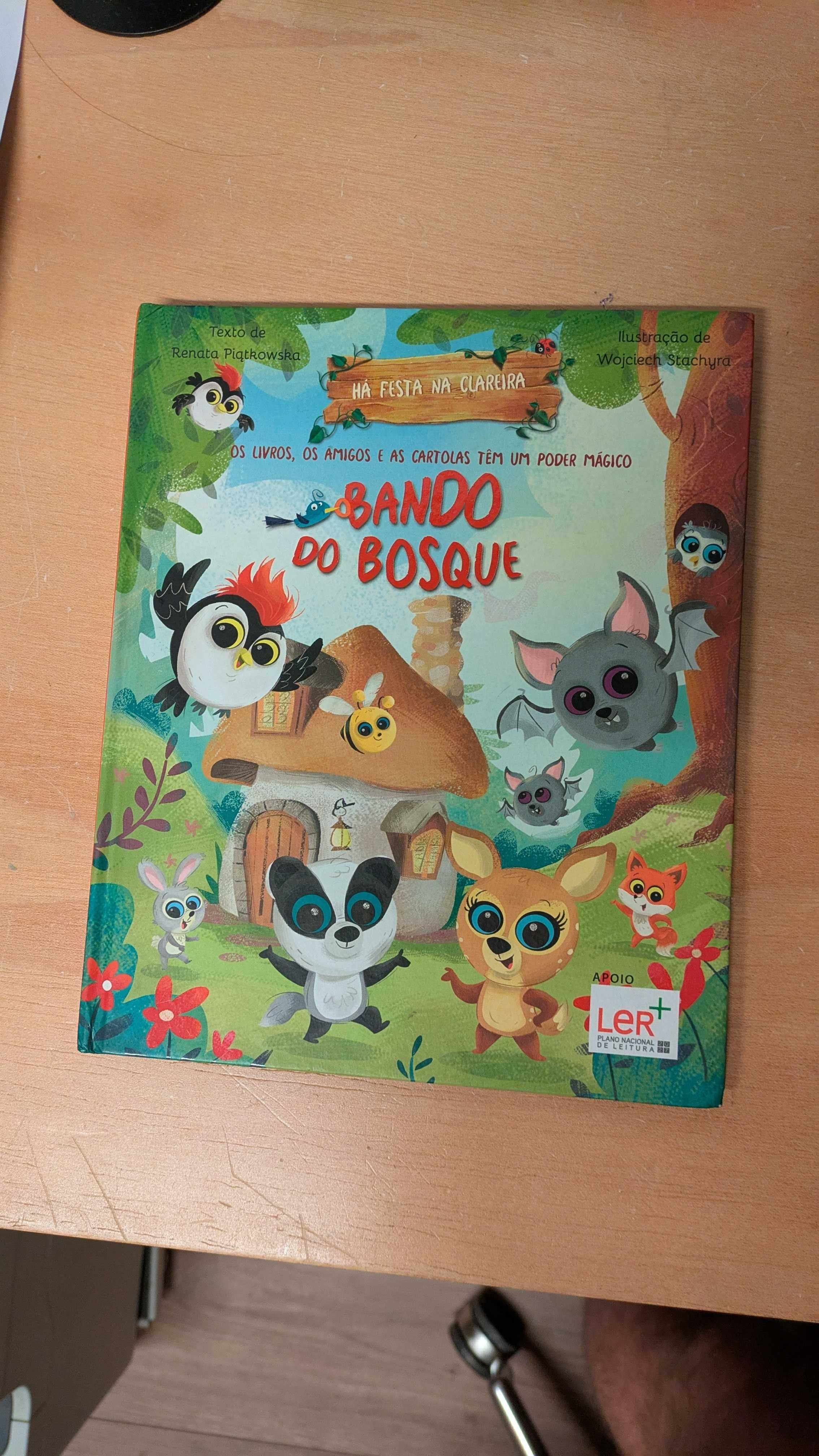 Livro Infantil Juvenil - O bando do bosque
