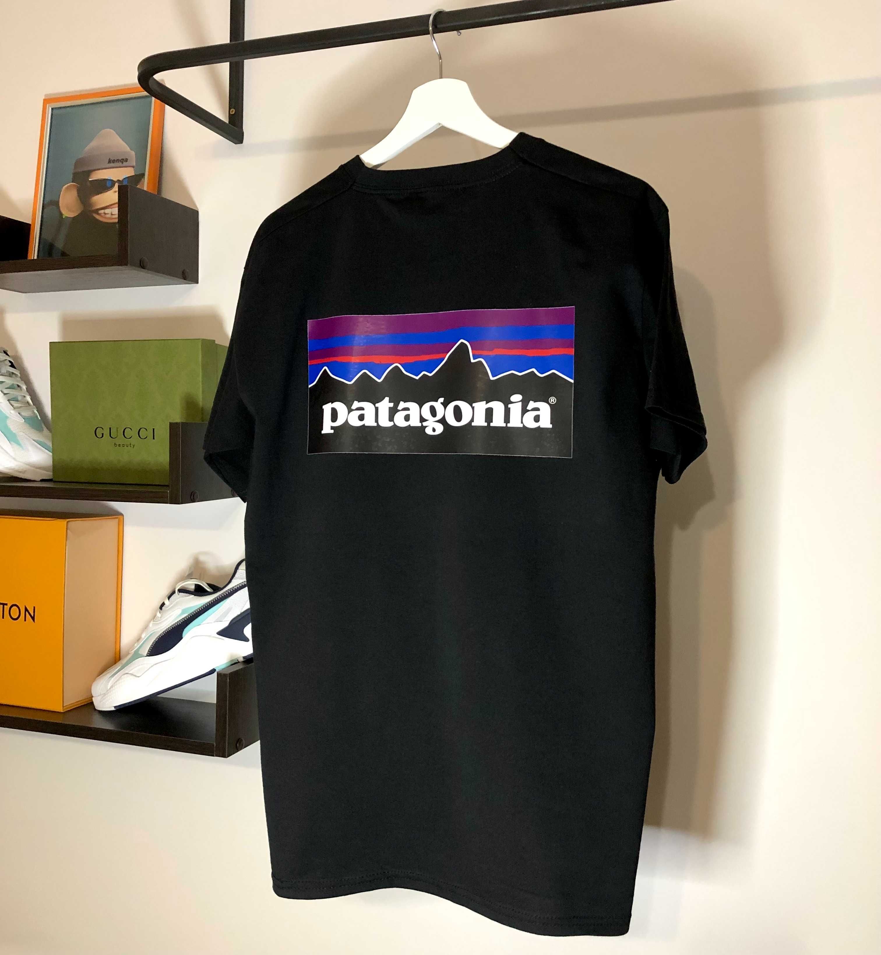 Футболка Patagonia (чорного кольору)