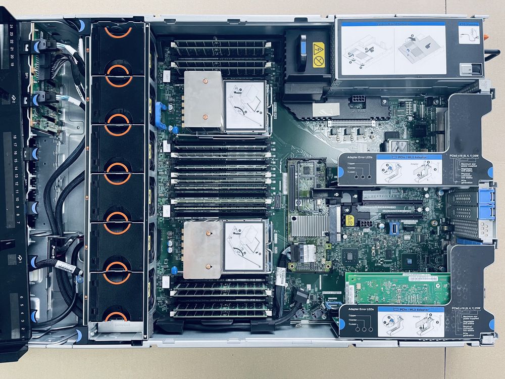 IBM System x3650 M5 2 x Xeon 12 Core E5-2690 V3 RAM 128GB DDR4