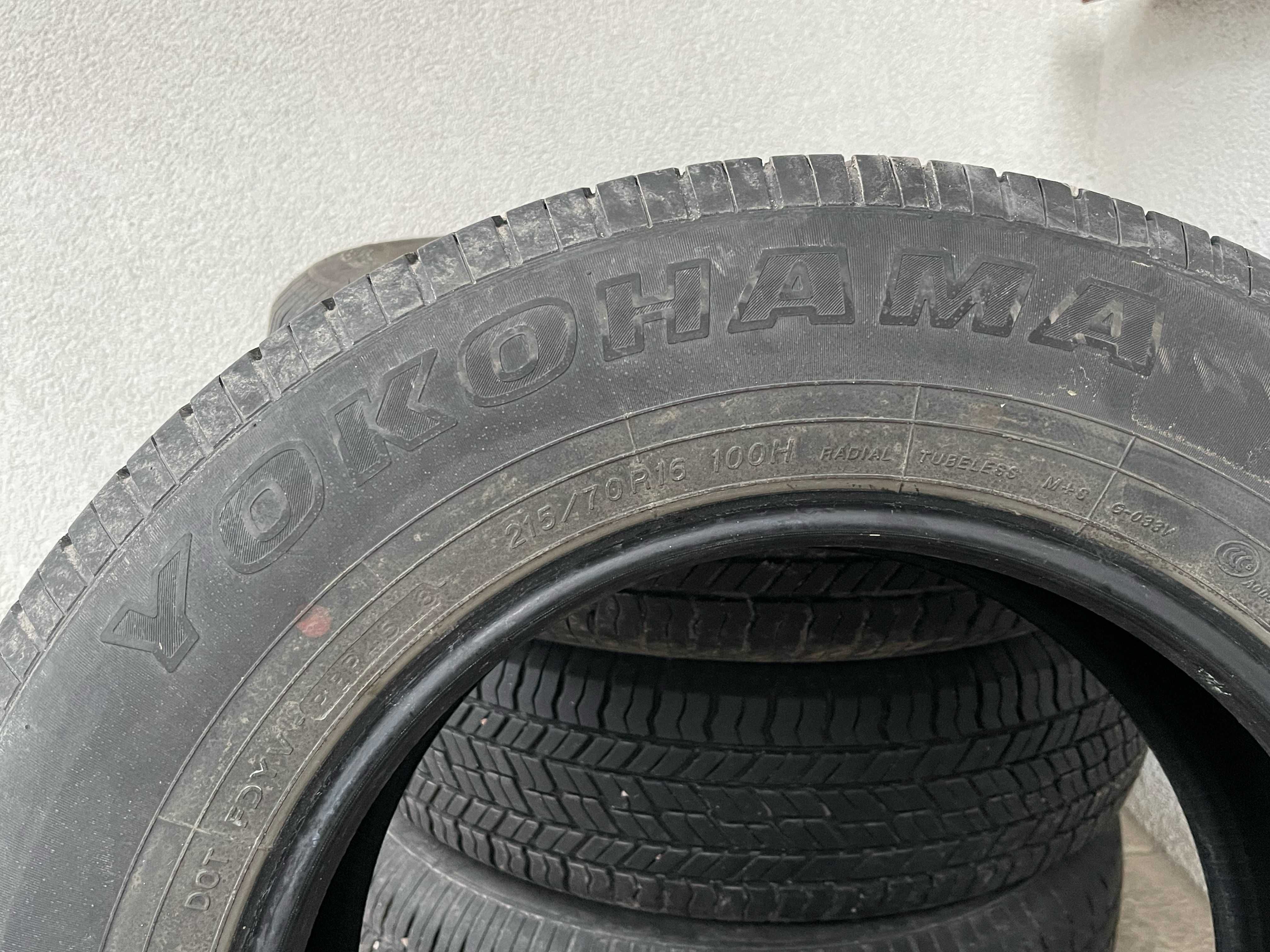 Letnie opony 215/70 R16 Yokohama Geolandar G033
