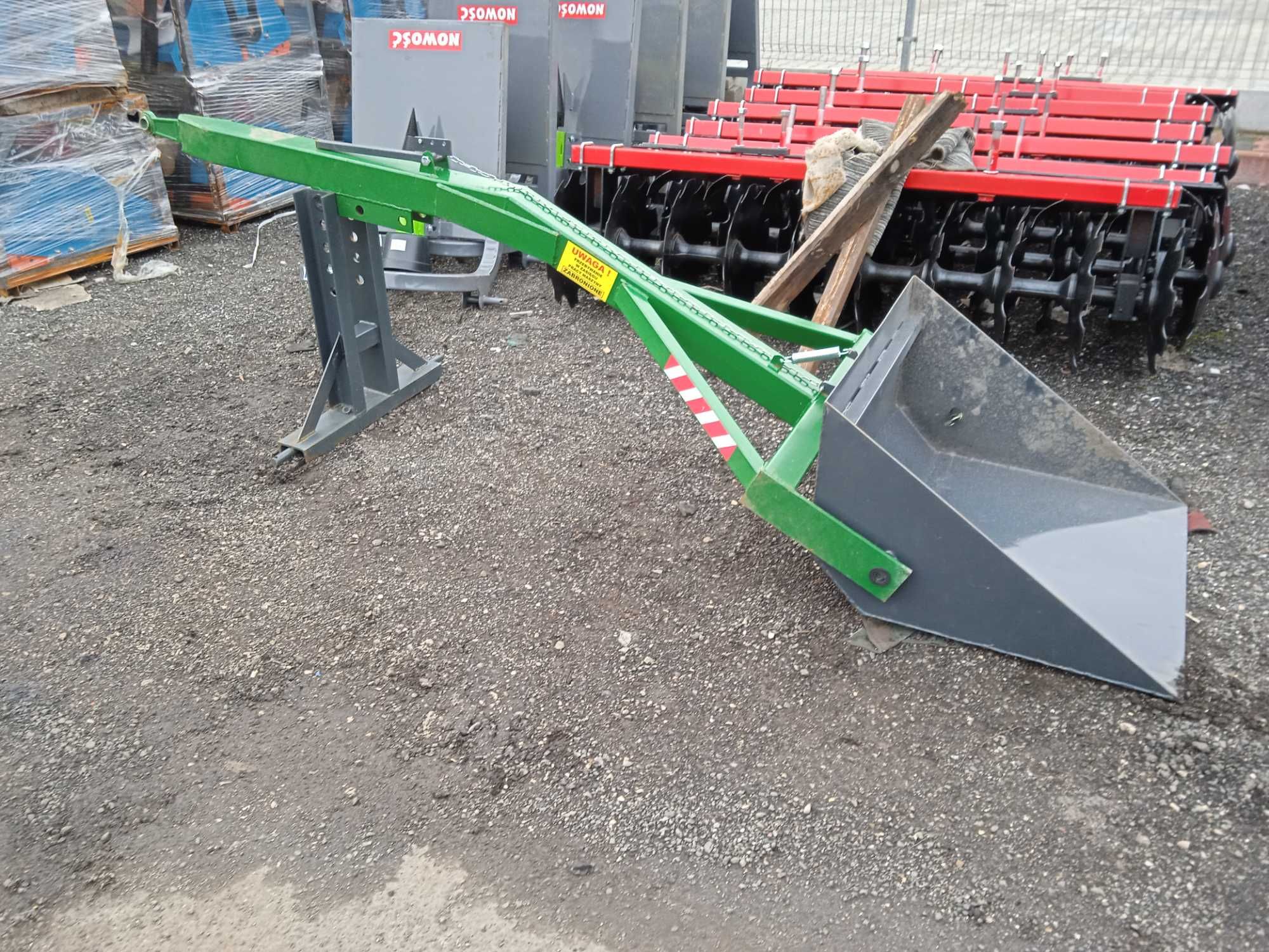 Ładowacz na tył na mechanizm mech. linka z łyżką 80cm