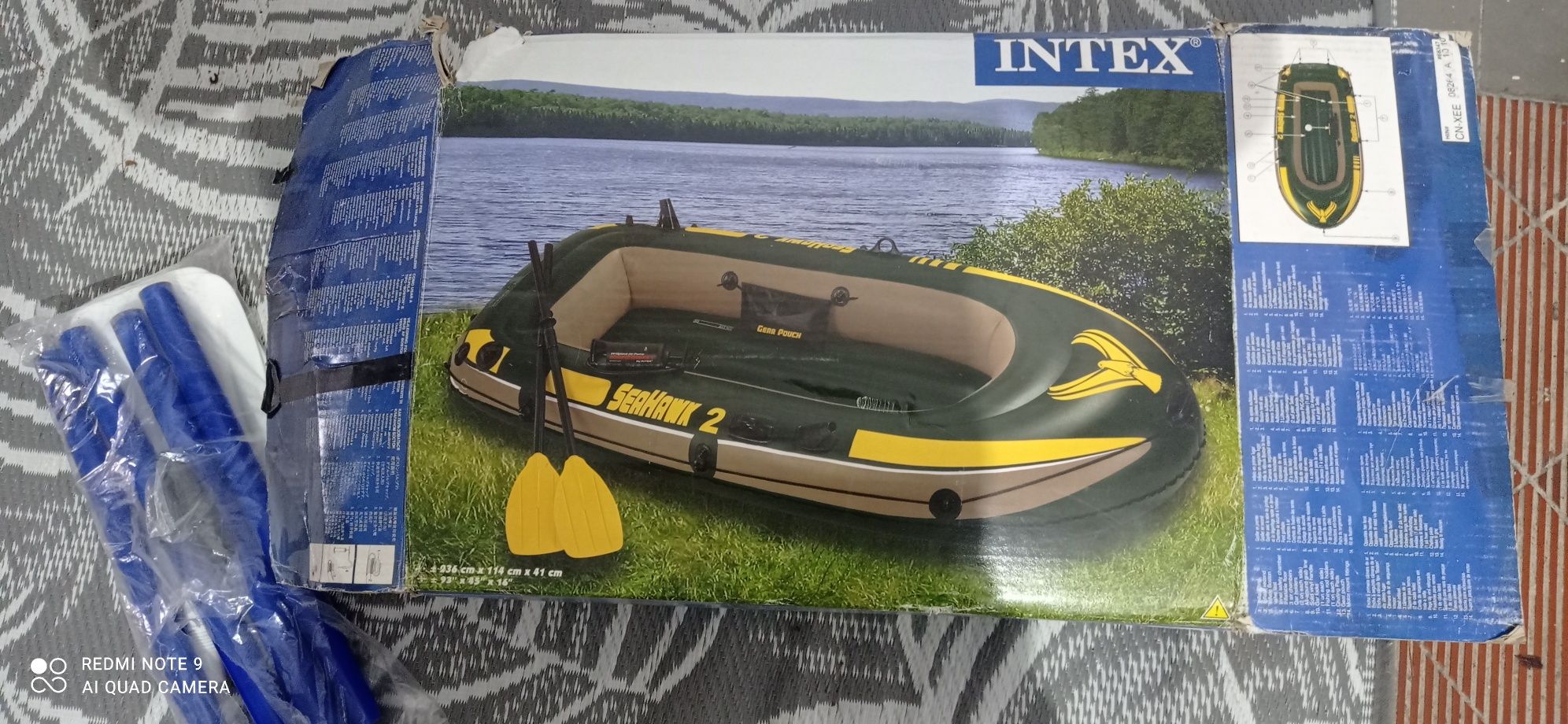 Ponton INTEX 232 x114x41