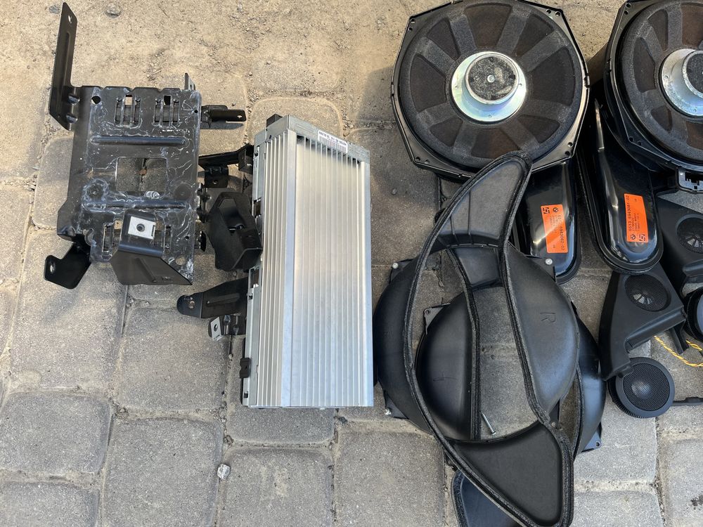 Naglosnienie Logic 7 bmw e64 cabrio glosniki L7 wiazka wzmacniacz kpl