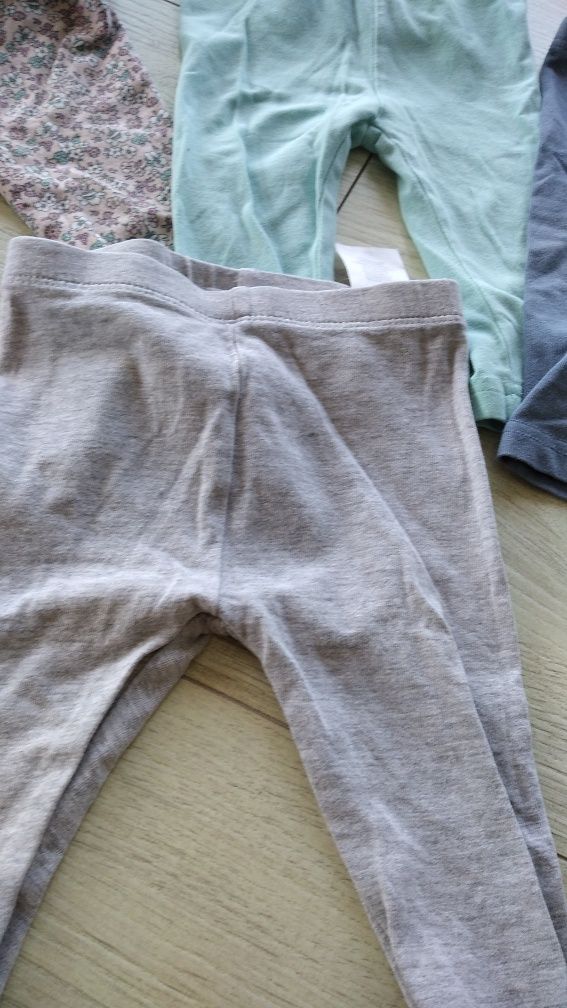 9 par legginsy Legi getry dla dziewczynki 68