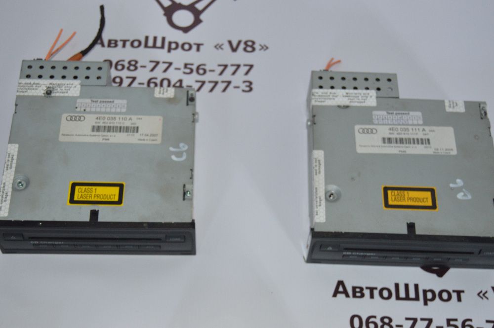 CD Changer A6 C6 СД Ченжер 4E0035111 Player 4f0035769 Audi А6 С6