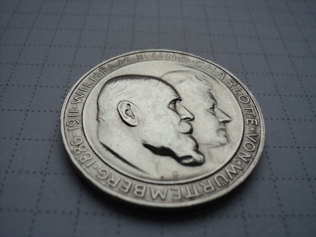Niemcy  3 marki 1911, srebro AG