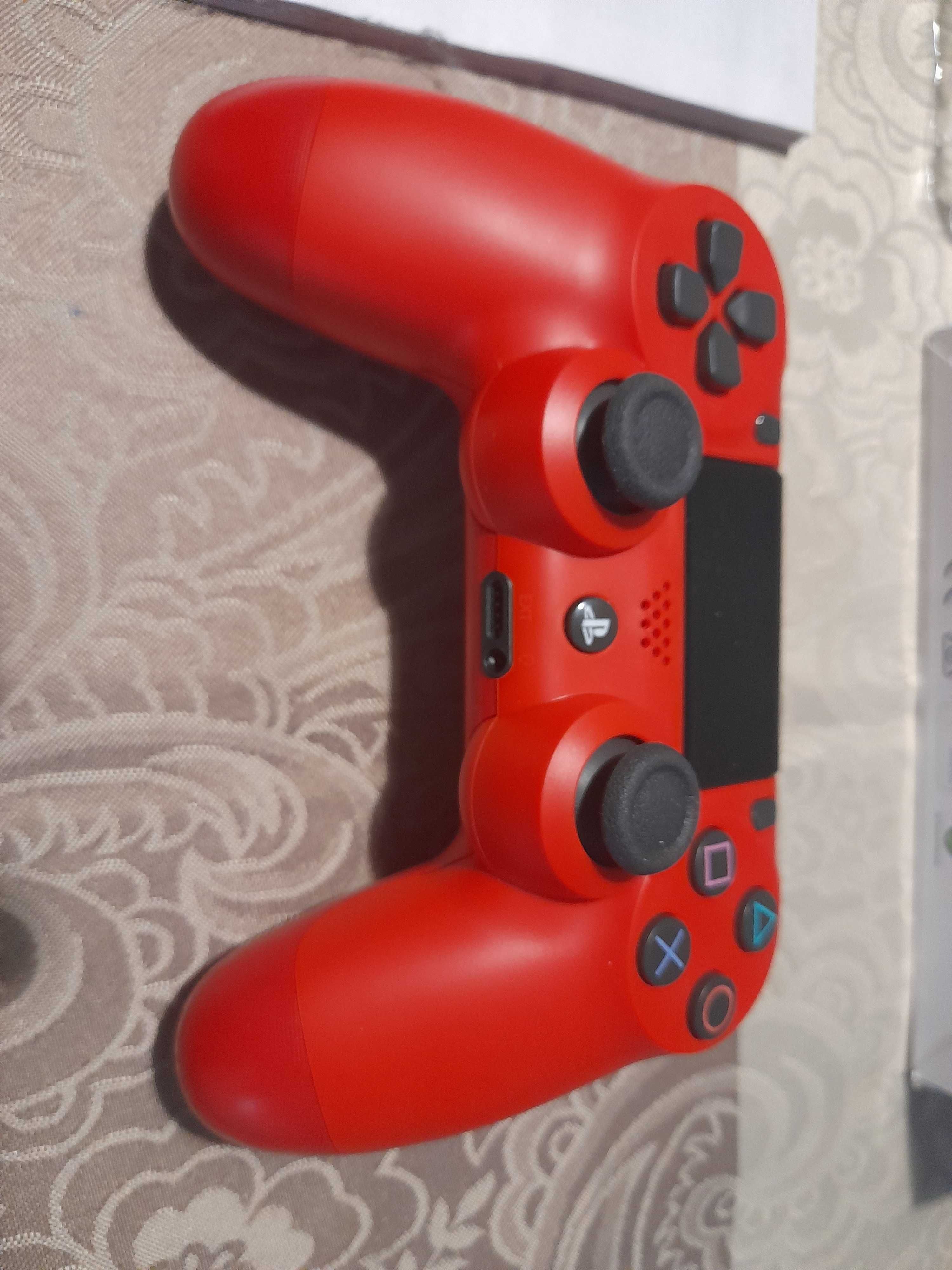Pad bezprzewodowy do PS4 sony czerwony