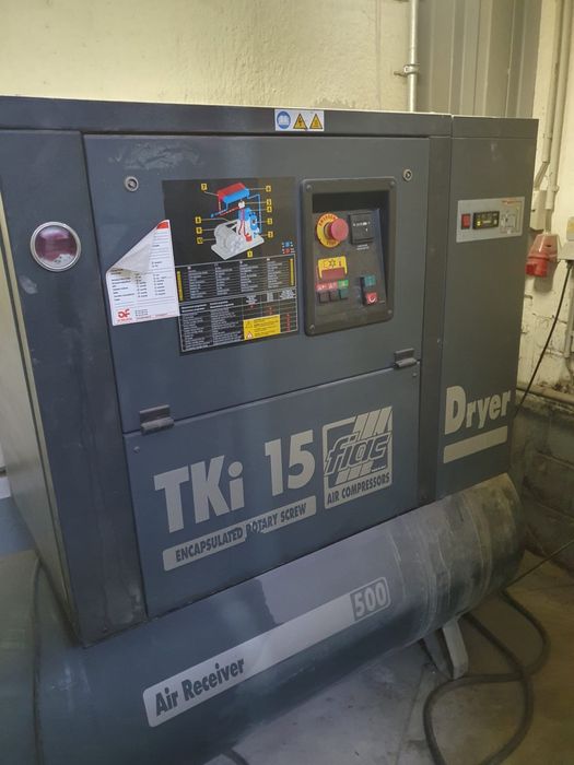 Kompresor śrubowy Fiac TKi15 500l