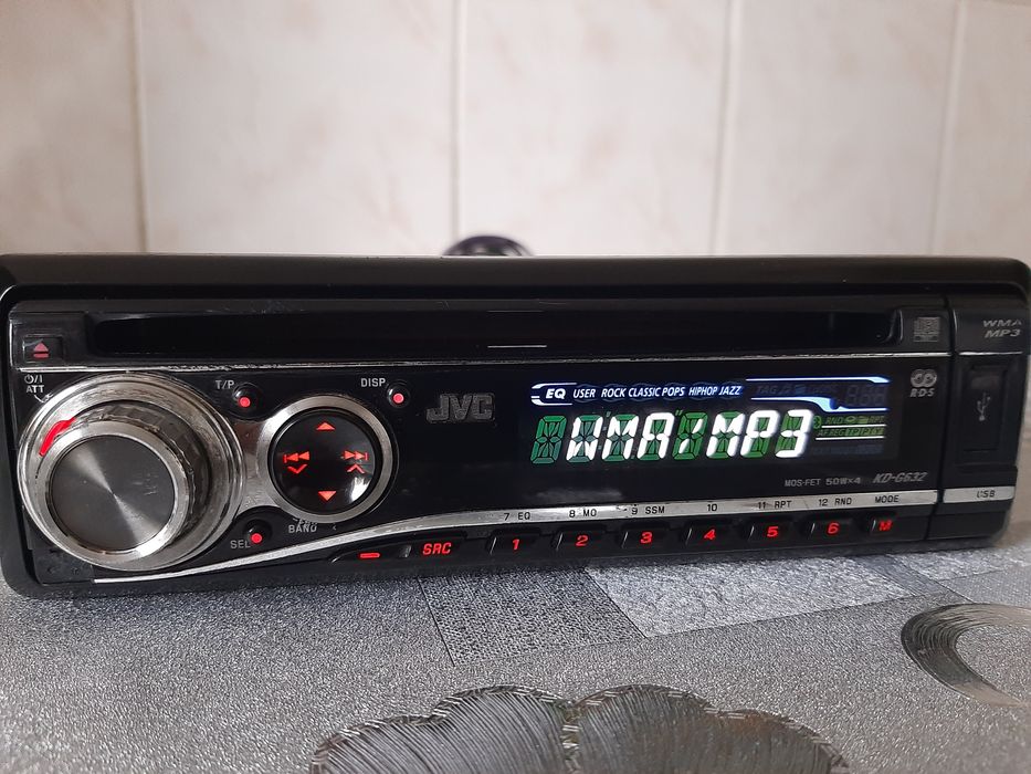 Автомагнітола  Jvc kd-g632usb