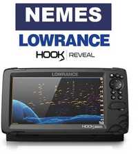 Echosonda Lowrance HOOK REVEAL 9" z przetwornikiem TRIPLESHOT promocja