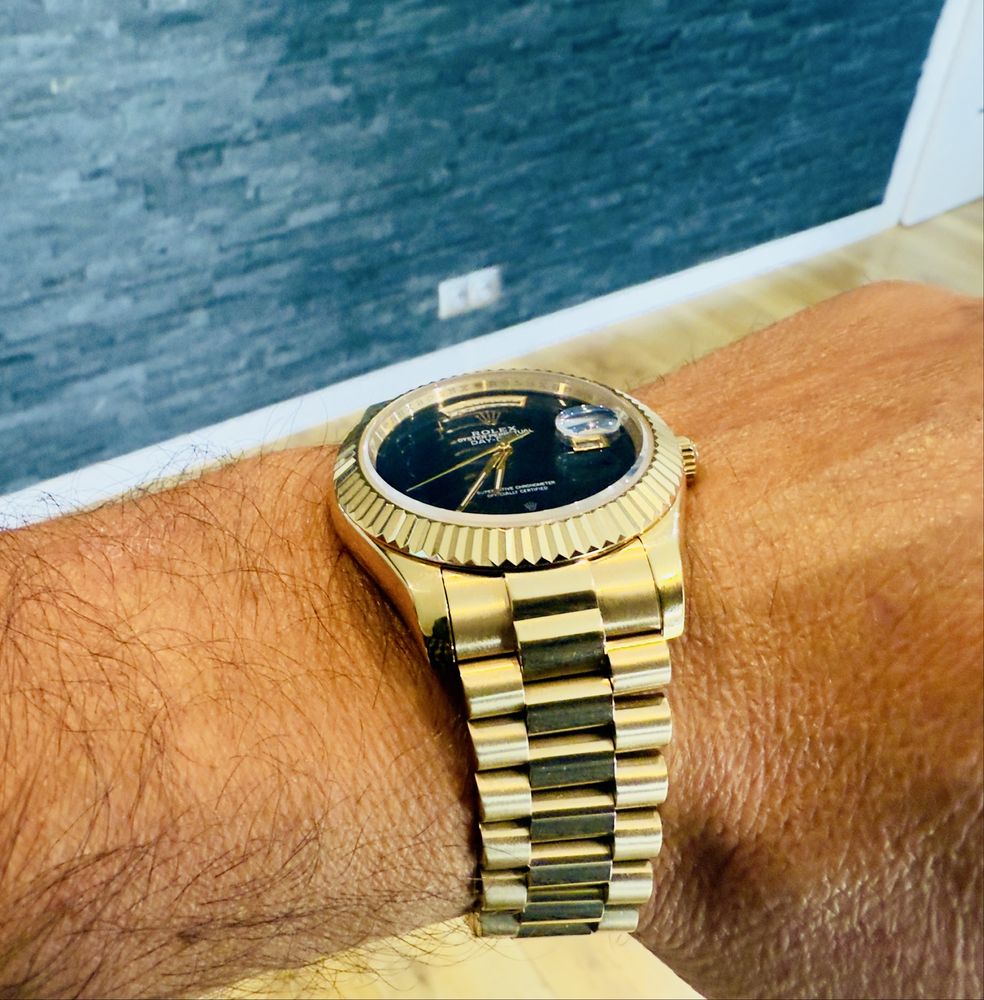 Zegarek Rolex Day-Date Onyx Biały Kruk Zobacz