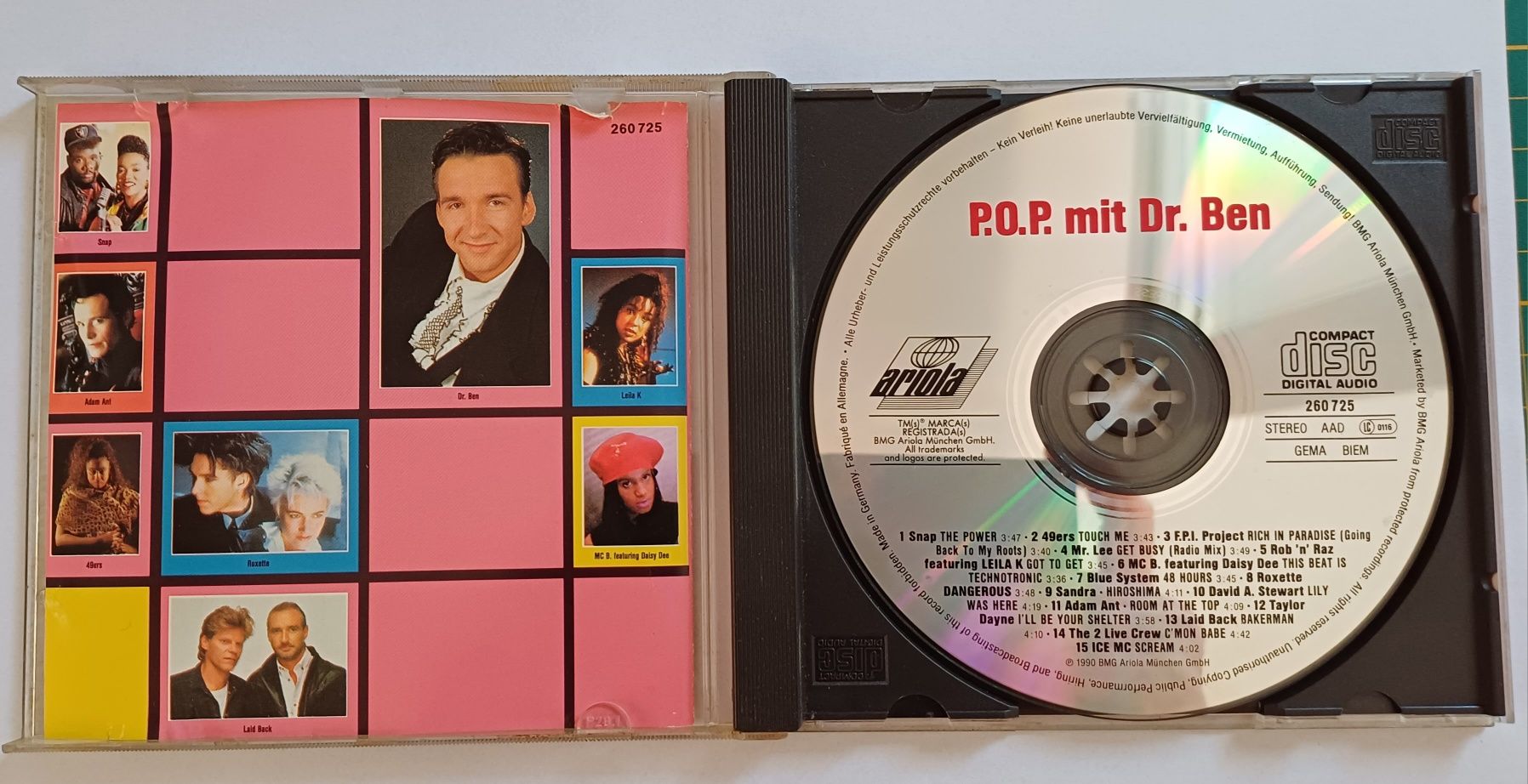 P.O.P. mit Dr. Ben (1990) CD