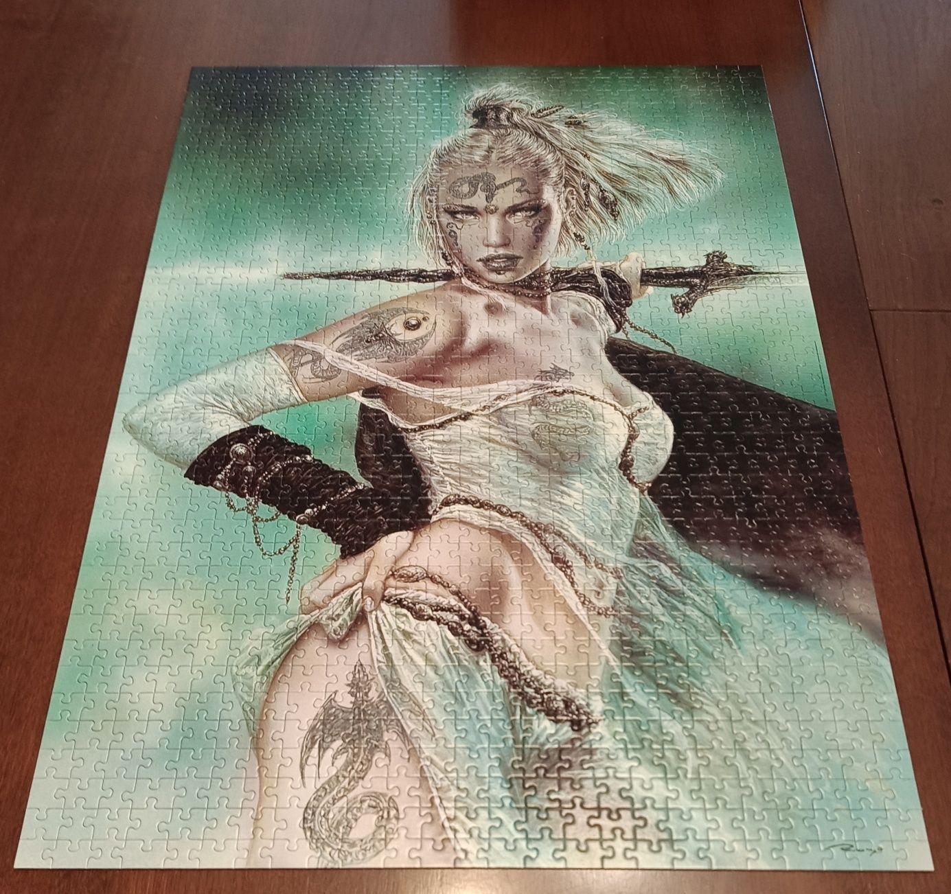 Puzzle 1000 Wojowniczka