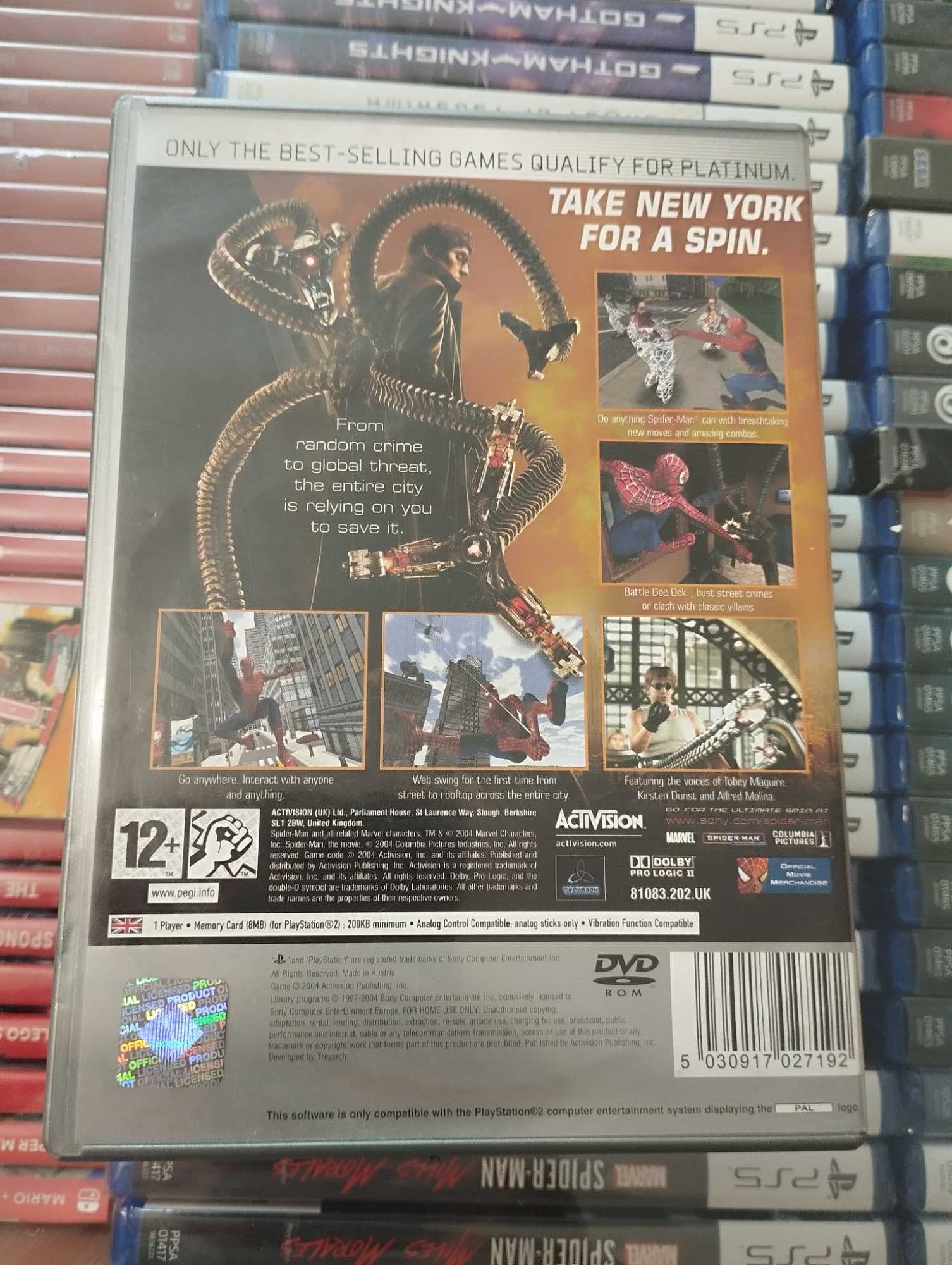 Spider-Man 2: The Game [PS2] Platinum