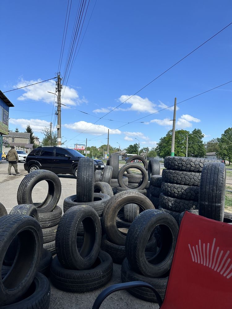 Грязевые шины 225/80/16 и много других БУ шин на любой бюджет !)