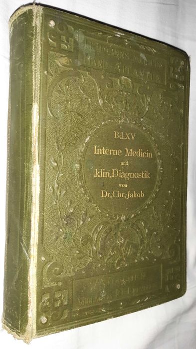 Interne Medicin (1897) Dr. Chr. Jakob Podręcznik do medycyny (Ger)