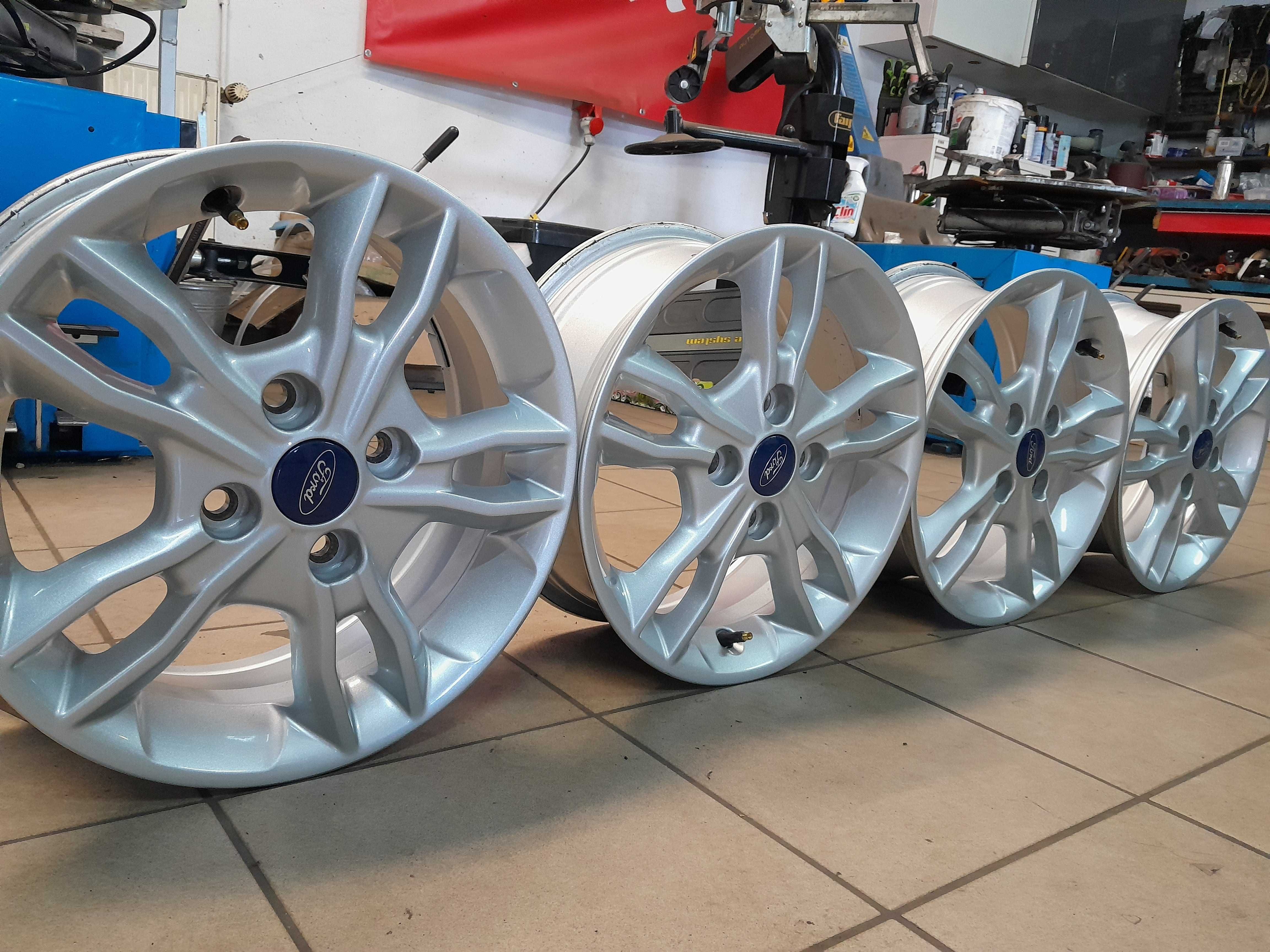 alufelgi 15 oryginał ford  fiesta mk6 mk7 idealne 4x108 6jx15 et47,5