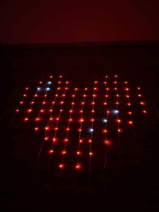 Умная гирлянда штора 3мх3м