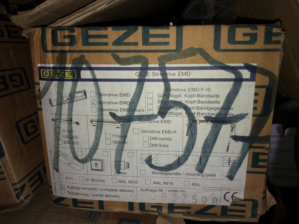 Geze Slildriver EMD naped drzwi