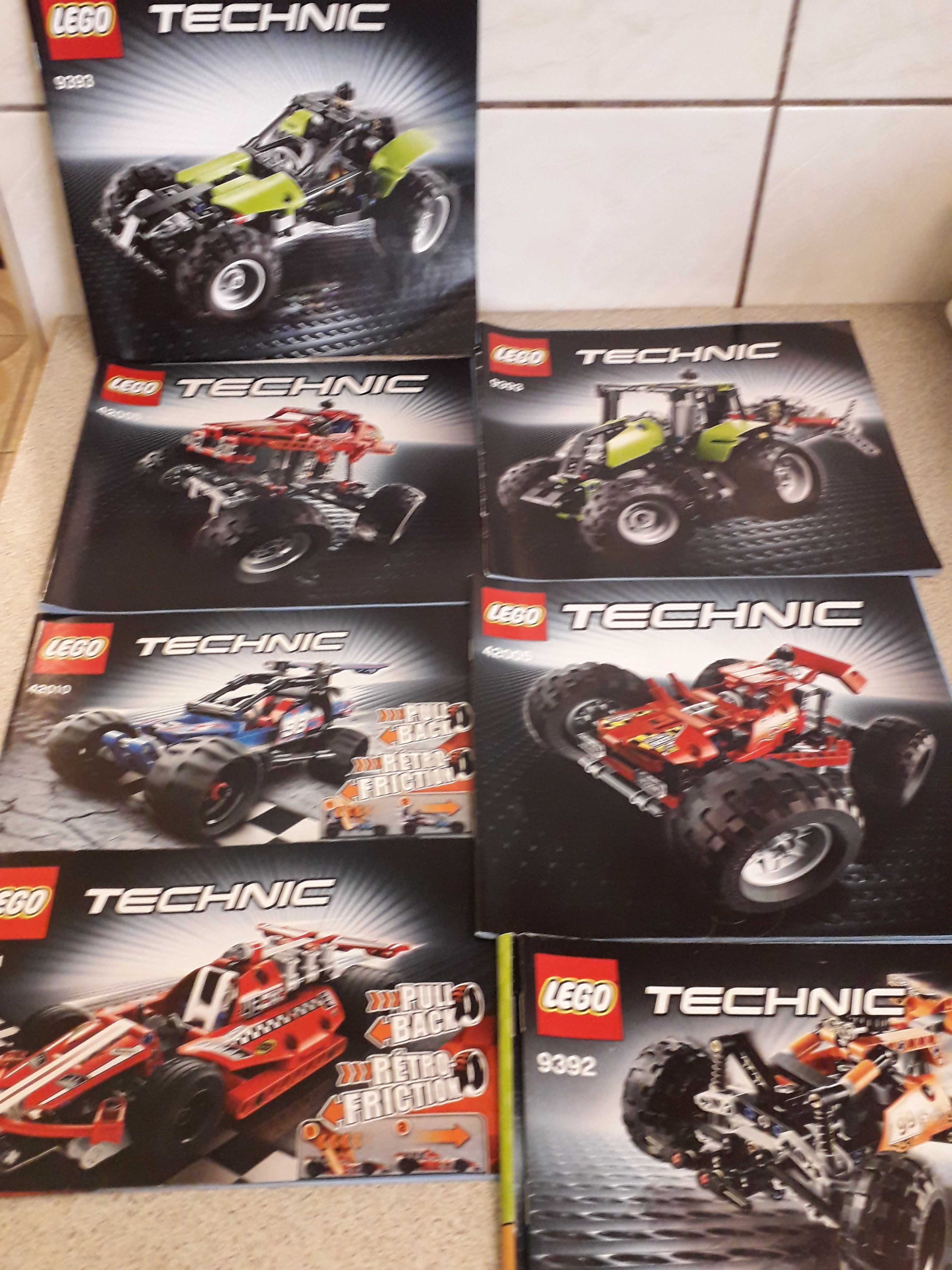 instrukcje do lego city, technic, creator - różne 50 szt.