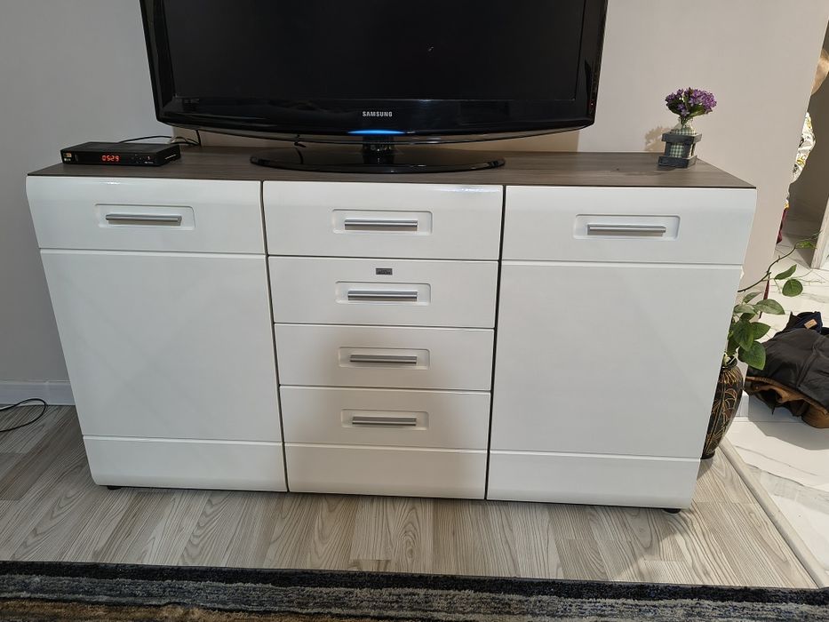 Komoda biała stan bdb