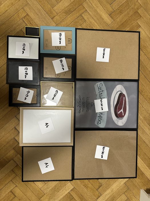 Ramki na zdjecia - zestaw Ikea, Jysk