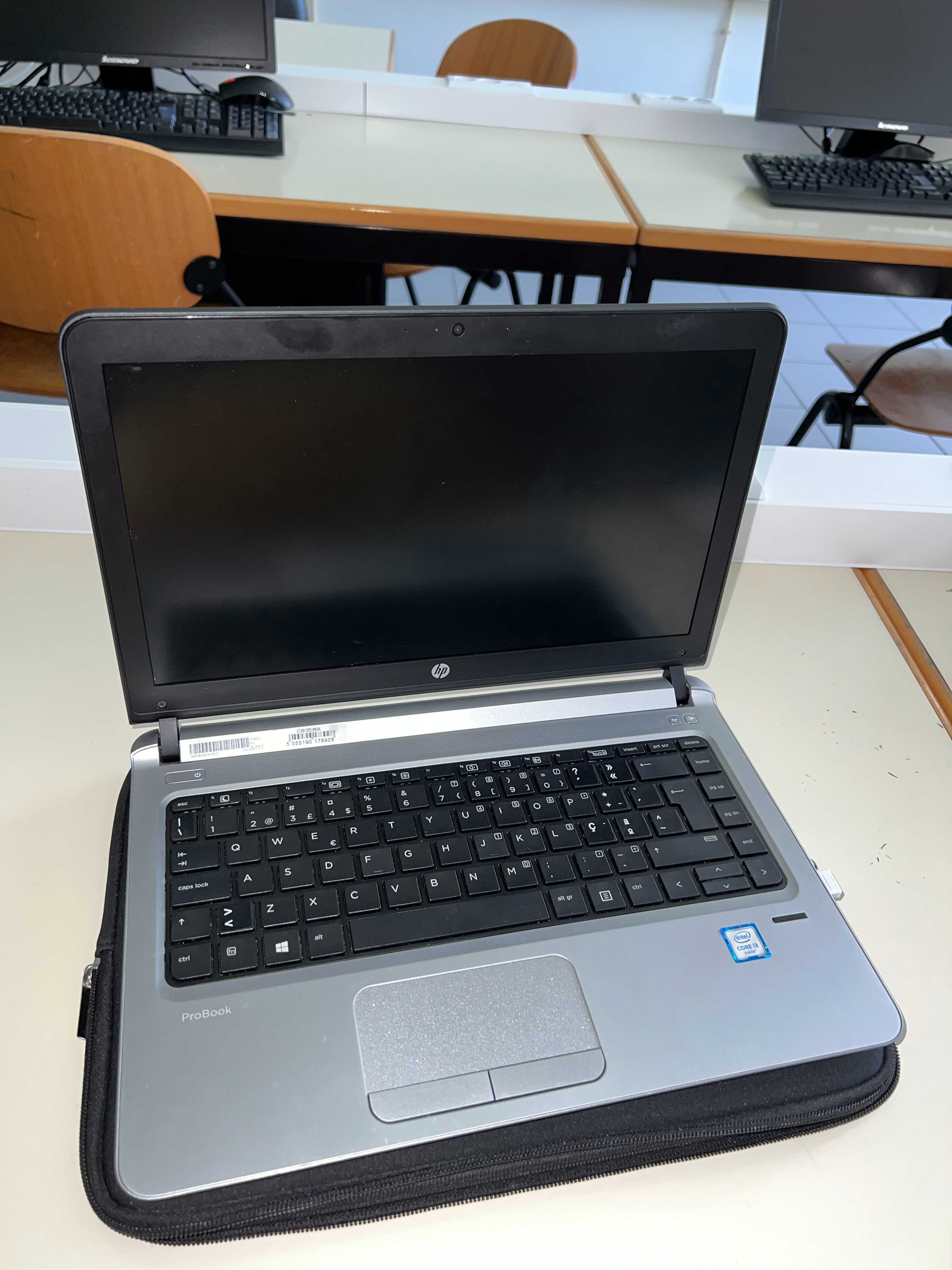 Portátil HP EliteBook 430 G3, Leve e Prático. Adequado para uso diário