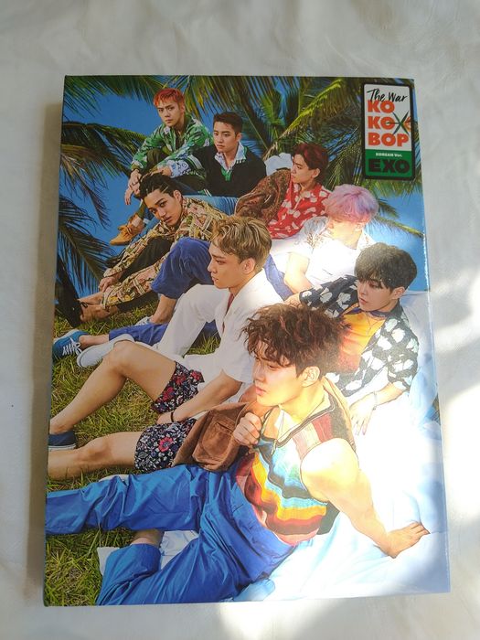 The War 4th Album Regular B Ver. (EXO) KPOP - c/Photocard do Suho