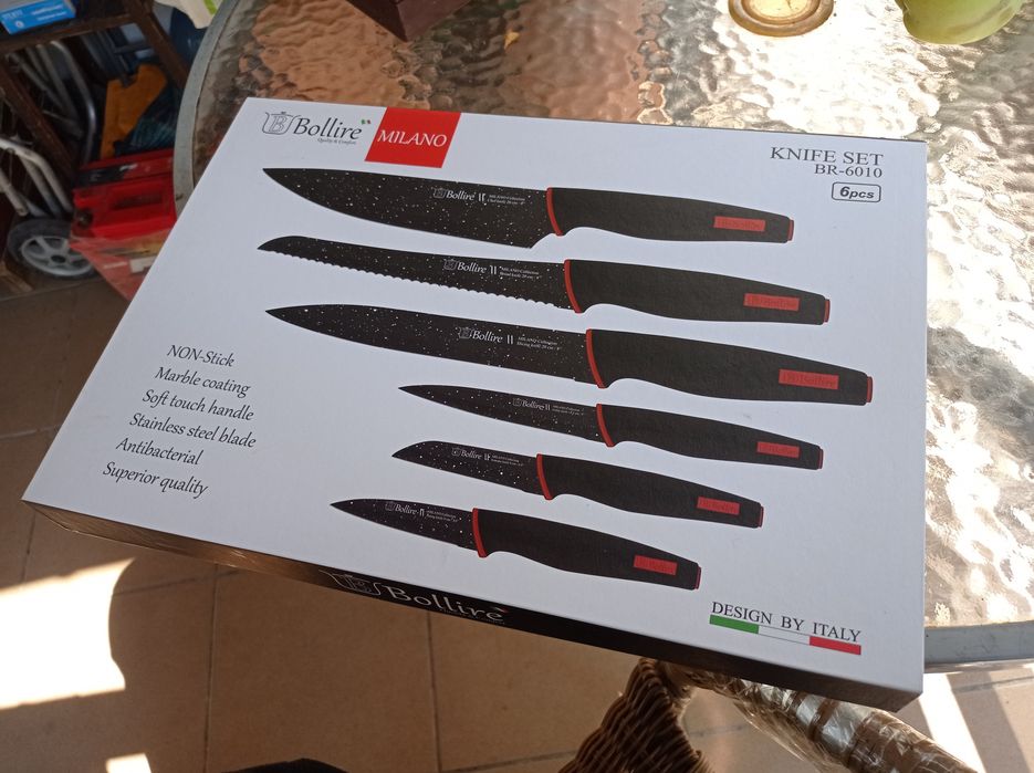 Набір ножів Bollire BR-6010 6 шт