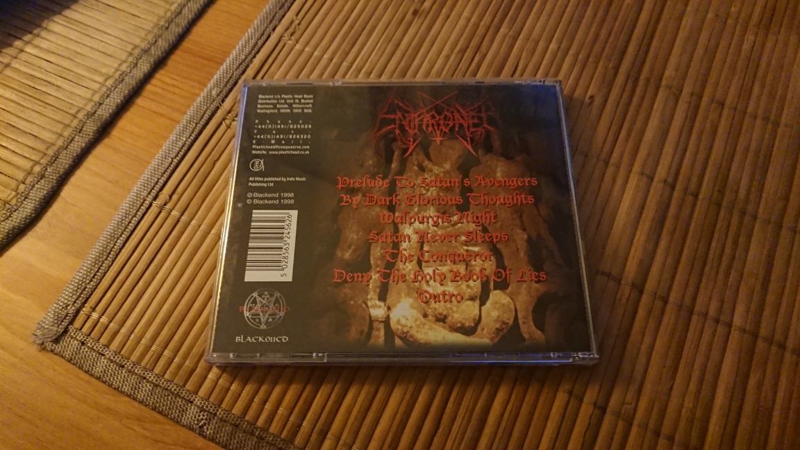 Enthroned Regie Sathanas (A Tribute To Cernunnos) CD *IDEAŁ* 1998 UK
