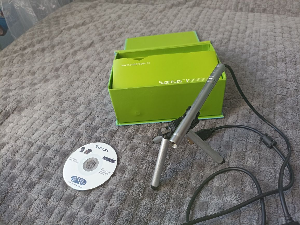 Supereyes B003 + usb электронный микроскоп ендоскоп 11мм