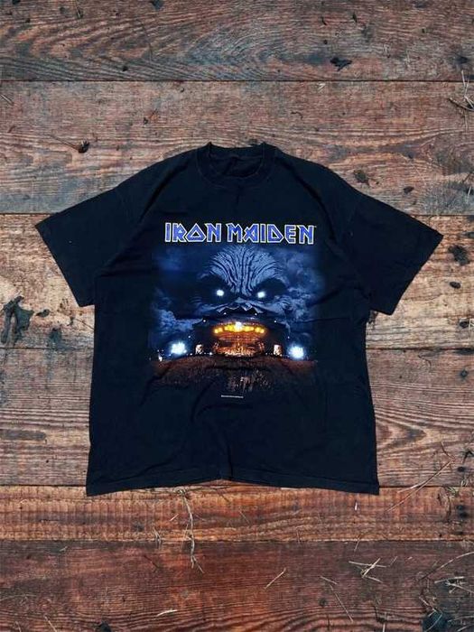 Koszulka męska Iron Maiden Rock in Rio Vintage merch 2002 XL czarny